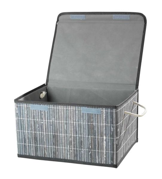 Aufbewahrungskorb aus in grau | Mobile Wohnspass