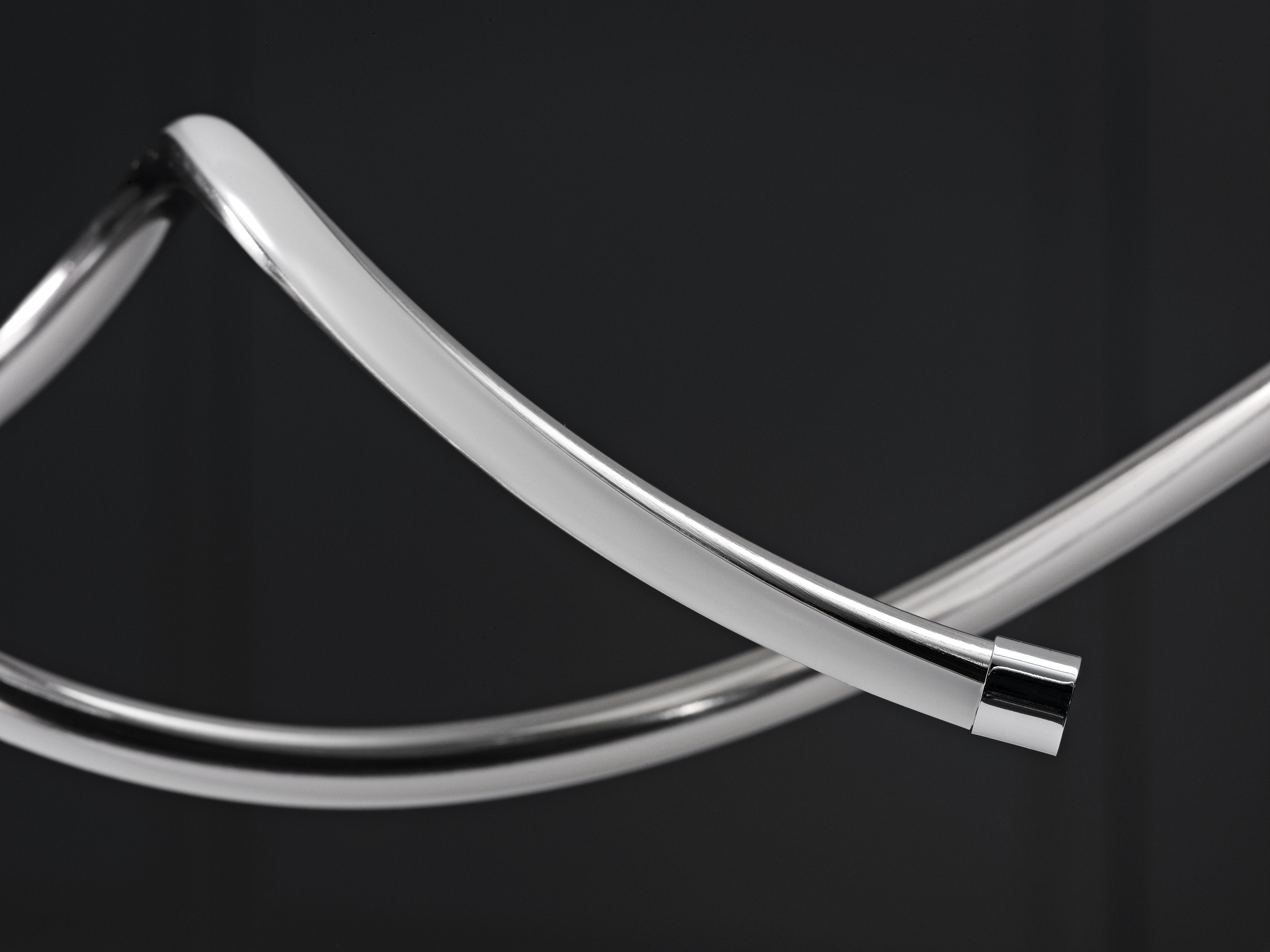 LED-Pendelleuchte aus Metall in grau, dimmbar | Mobile Wohnspass